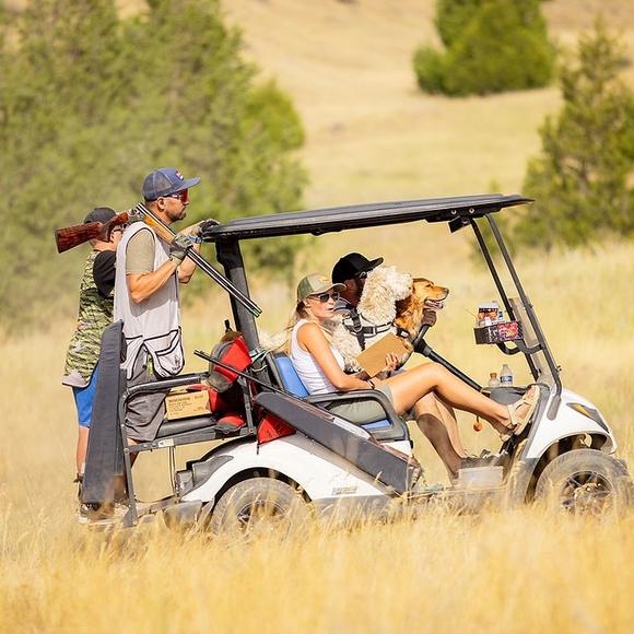 Shooters on their way to the next station